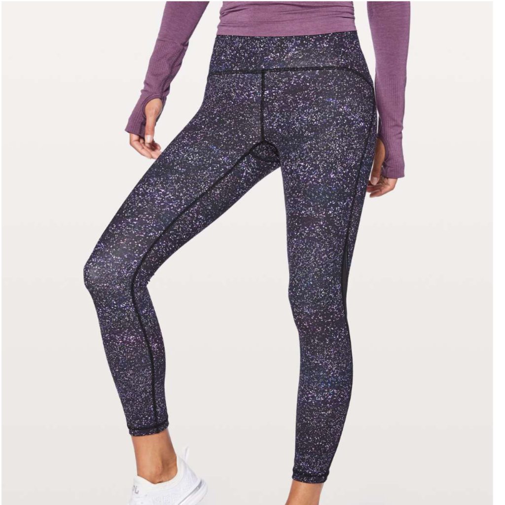 Lululemon Train Times 7/8 Pant 25" Crystalline Multi/Black 6